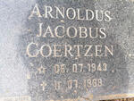 COERTZEN Arnoldus Jacobus 1943-1999