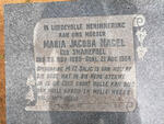 NAGEL Maria Jacoba nee SWANEPOEL 1890-1954