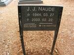 NAUDE J.J. 1944-2003