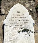 WULFSOHN Fanny -1916