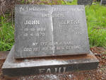 FAUL John 1888-1973 & Bertha 1890-1975