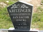 KRITZINGER Jan Jacob 1923-1995