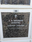 BRUWER J.H. 1939-2021