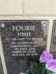 FOURIE Josef 1959-2016