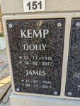 KEMP James 1926-2019 & Dolly 1926-2017