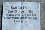COETSER Sam 1869-1956