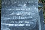COETSER Jan Abraham 1898-1966