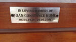 HUME Joan Constance 1929-2001