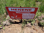 HENENE Mbuyiselo 1952-2020
