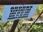 ADOONS Nomawethu 1968-2013