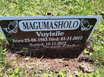MAGUMASHOLO Vuyisile 1983-2012