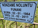 FUNANI Nonzame Nonuntu 1964-2011