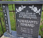 NCAYISHE Mzwabantu Edward 1955-2002