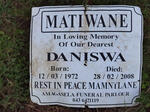 MATIWANE Daniswa 1972-2008