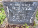 PIEL Pauline Auguste nee BERNDT 1903-1948