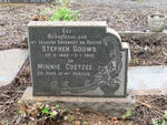 GOUWS Stephen 1892-1965 :: COETZEE Minnie