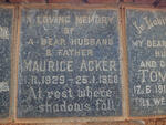 ACKER Maurice 1929-1968