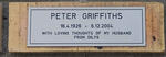 GRIFFITHS Peter 1926-2004