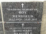 MERIFIELD Roy 1925-2011