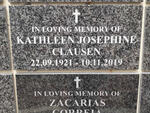 CLAUSEN Kathleen Josephine 1921-2019