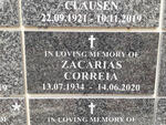 CORREIA Zacarias 1934-2020
