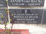 MONCRIEFF Douglas Hugh 1908-1957