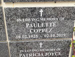 COPPEZ Paulette 1925-2019
