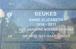 BEUKES Annie Elizabeth 1954-2011