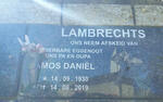 LAMBRECHTS Amos Daniël 1930-2019