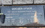 VYVER Massie, van der 1909-1964 & Sannie 1916-2002