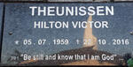 THEUNISSEN Hilton Victor 1959-2016
