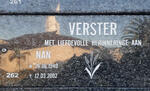 VERSTER Nan 1940-2002