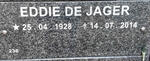 JAGER Eddie, de 1928-2014