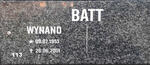 BATT Wynand 1953-2001
