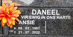 DANEEL Ansie 1961-2022