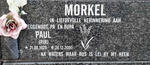 MORKEL P.J.R. 1926-2000