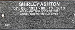 ASHTON Shirley 1951-2018