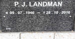 LANDMAN P.J. 1946-2016