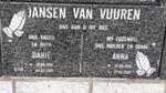 VUUREN Danie, Jansen van 1916-2005 & Anna 1919-2001
