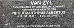 ZYL Pieter Marthinus Albertus, van 1949-2015