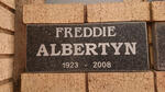 ALBERTYN Freddie 1923-2008