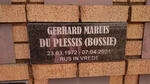PLESSIS Gerhard Marius, du 1972-2021