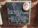 URLI Elda Cecilia Fadini 1907-1990