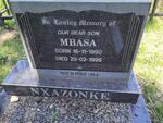 NXAZONKE Mbasa 1990-1999