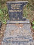 MTSHAKACI Jeremiah Jongumzi 1962-2012