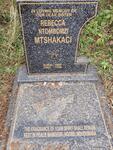 MTSHAKACI Rebecca Ntombomzi 1956-1959