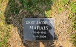 MARAIS Gert Jacobus 1913-2001
