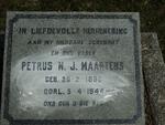 MAARTENS Petrus N.J. 1880-1944