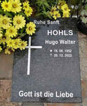 HOHLS Hugo Walter 1952-2022