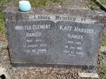 RANGER Walter Clement -1953 & Kate Marsden -1965